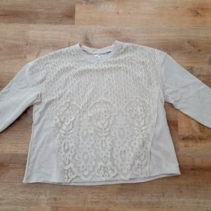 Never Worn Lace Sweatshirt
